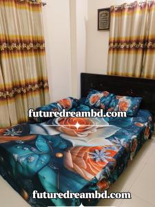 3D প্রিমিয়াম বেডশীট -c