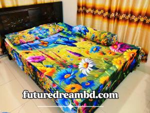 ১০০% 3D ওয়াটার প্রুফপ্রিমিয়াম কোয়ালিটি বেডশীট